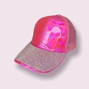 “Baby pink” blin blin hat women accessories